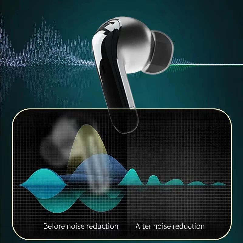 Xiaomi F8 Wireless Headphones Bluetooth Headset Noise Reduction Earphones Led Display Sport Original Earbuds For Android iOS